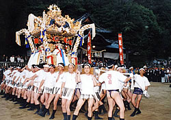 塩屋荒神社の秋祭り