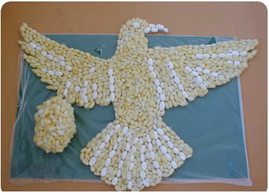 高等部生徒の共同作品