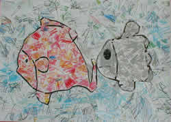 小学部生徒の作品