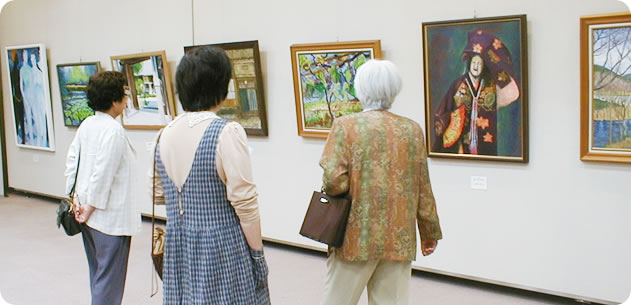 展示会場の様子