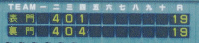 スコアーボード